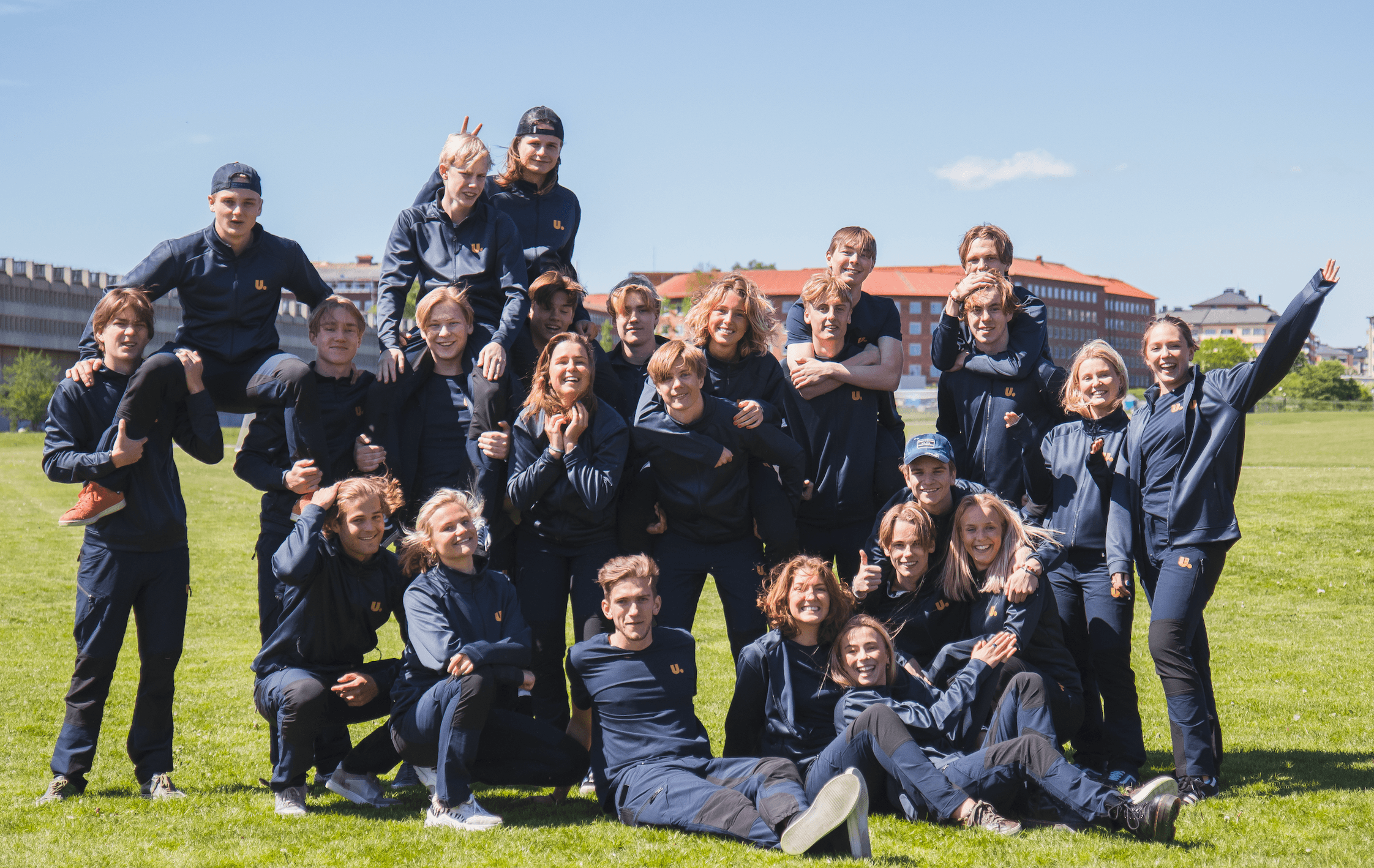 Ungdomskraft team - employed workers with their own van
