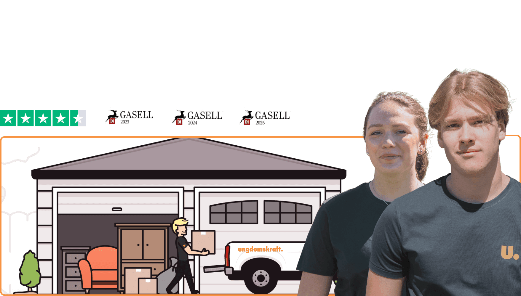 Ungdomskraft – Transport till återbruk & second hand