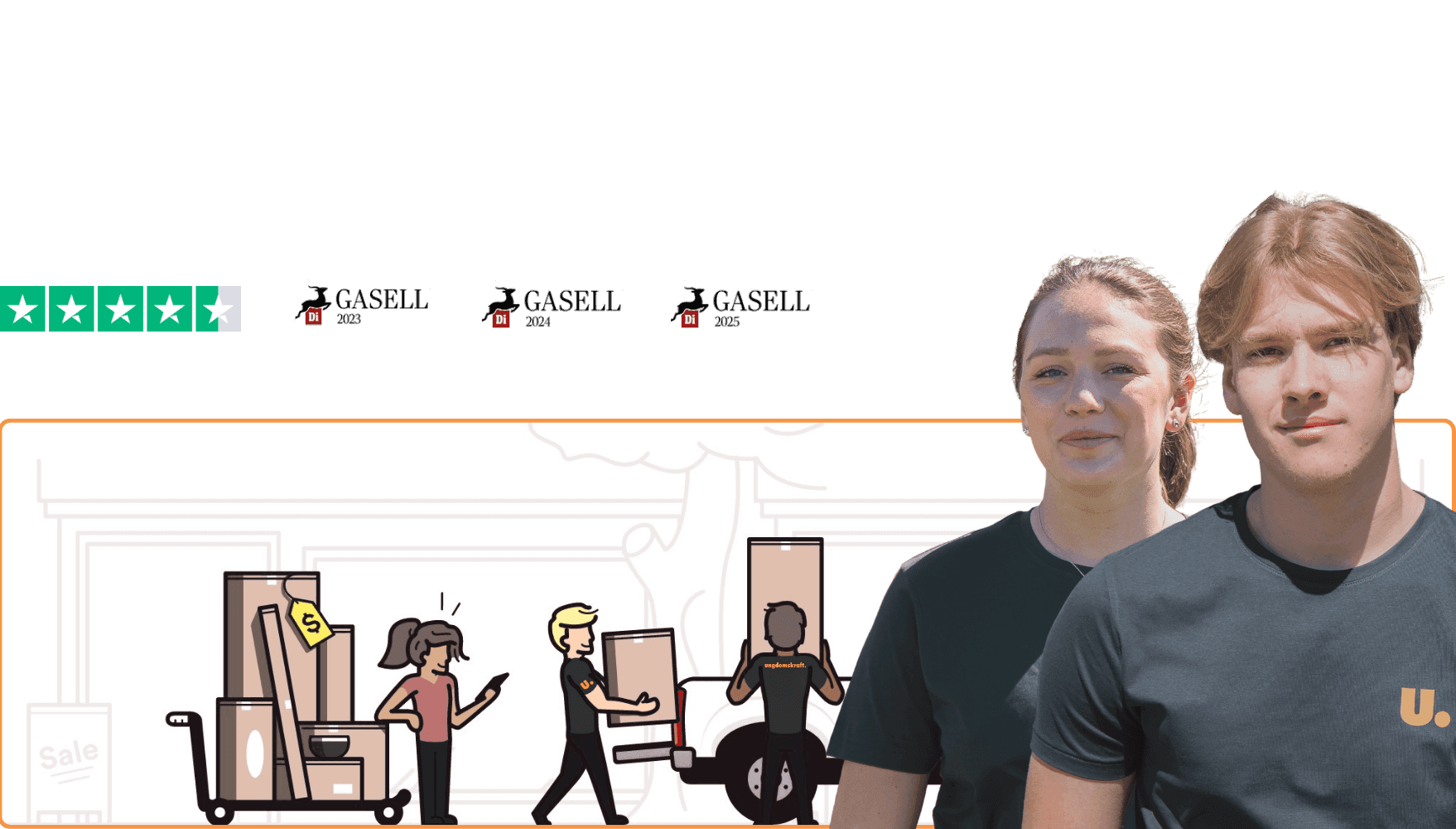 Ungdomskraft – Hjälp med transport av TV